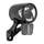 BICYCLE LIGHT E-BIKE HERRMANS MR8 180 LUMENS BLACK FRONT ON FORK AND MOUNT STEM (SUPPLIED WITH HANGER) 6-12-SPEED - BOXED