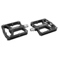 PEDAL MTB/BMX NEWTON ALUMINIUM BLACK ANODISE 9/16" TO BEARING (PAIR) 106X100MM