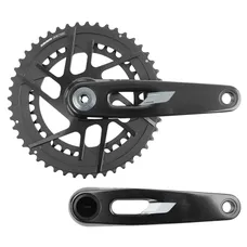ROAD CRANKSET SRAM 12-SPEED RIVAL ALUMINIUM GRAVEL AXLE INTEGRATED DUB 170 mm 48-35T CENTRE DISTANCE PLATEAUX 107 mm (WITHOUT CUVETTES)