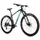 VELO MUSCULAIRE VTT 29 LEADER FOX EVOLUTION 2025 MIXTE NOIR/BLEU MAT 8V CADRE 16 POUCES (TAILLE ADULTE 160 à 168 cm)
