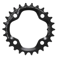 PLATEAU VTT 4BRA D.80 POUR SRAM X0-XX MICHE 26DTS INTERIEUR DOUBLE NOIR ALU