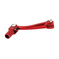 SELECTEUR DE VITESSE ADAPTABLE MINARELLI 50 AM6/MBK 50 X LIMIT, X POWER/YAMAHA 50 DTR, TZR/PEUGEOT 50 XP6/RIEJU 50 MRT ALU ROUGE -P2R