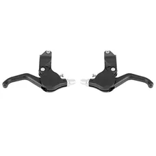 LEVIER DE FREIN VTT ENFANT V-BRAKE NEWTON RESINE NOIR (PAIRE SUR CARTE)