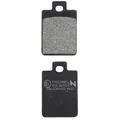 PLAQUETTE DE FREIN NEWFREN POUR PIAGGIO 50 ZIP 4T 2000>2005 AV, FREE 1993>1996 AV, NRG 1996>2000 AV, NTT 1996> AV, TYPHOON 1996>2001 AV (FD0225BE) (ELITE ORGANIQUE)