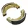 BRAKE SHOE SET MOPED NEWFREN FOR MBK 88, 89 FRONT/REAR DIAMETER 100X23 MM (GF1272)