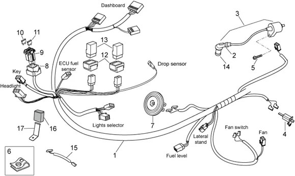 Circuit electrique av