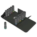 SOCKET/BUSH FOR KEY A CHOC WERA 8790 IMPAKTOR DEEP 1/2 CHROME MOLY MATTE BLACK (LENGTH 83 mm) (SET 11 PIECES) -BRAND GERMAN FOR THE WORKSHOPS