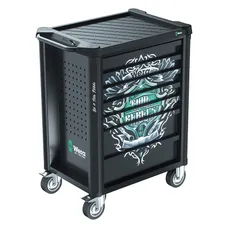 SERVANTE OF WORKSHOP WERA 9700 TOOL REBEL (SET 94 PIECES) -BRAND GERMAN FOR THE WORKSHOPS