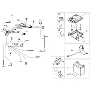 Circuit electrique arrière