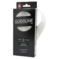 HANDLEBAR TAPE/HANDLEBAR VELOX GRAVEL COMFORT 2,5 mm WHITE - GUIDOLINE