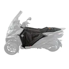 TABLIER COUVRE JAMBE TUCANO POUR PIAGGIO 400 MP3 HPE 2022>, 530 MP3 HPE 2022> (R234PRO) (TERMOSCUD PRO 4 SEASON) (SYSTEME ANTI-FLOTTEMENT SGAS)