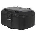TOP CASE SHAD TR55 TERRA 55L PURE BLACK WITH LOCK SYSTEM - CAPACITY 2 FULL-FACE HELMET (PLATE SOLD SEPAREMMENT) (D0TR55100B)