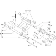Bras oscillant