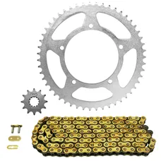 KIT CHAINE ADAPTABLE APRILIA 50 RX 1995>1998 420 12x51 (ALESAGE 105mm) (DEMULTIPLICATION ORIGINE) -AFAM
