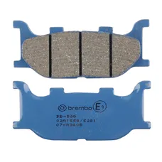 BRAKE PAD SET BREMBO FOR YAMAHA 660 MT-03 2006>2013 FRONT, 600 FZ6 FAZER 2004>2008 FRONT, 600 XJ6 DIVERSION 2009>2015 FRONT, 1100 XVS DRAGSTAR 1999>2006 FRONT (ROAD CARBON CERAMIC) -07YA3408