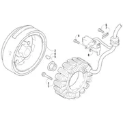 Volant magnetique