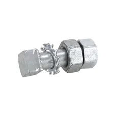 ADAPTABLE MOPED SCREW OF REAR SPROCKET WITH NUT PEUGEOT 103/MBK 51 (M6 X 20 mm HEAD SQUARE) (SOLD INDIVIDUALLY) -P2R SELECTION