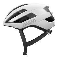 CASQUE VELO ADULTE ABUS ROUTE / URBAIN WINGBACK POLAR BLANC MAT TAILLE M (54-58cm) REGLAGE MOLETTE