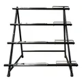 SHOP DISPLAY STAND 4 BICYCLES ON 4 LEVELS BLACK -BICISUPPORT