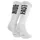 SOCKS/ANKLE SOCKS SUMMER GIST RIDE FAST WHITE 40/43 ANTIBACTERIEN - HEIGHT 22 cm (PAIR) -5875