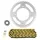 KIT CHAINE ADAPTABLE BETA 50 RR SM TRACK 2008>2011, RR MOTARD TRACK 2008>2011 420 11x50 (DIAM COURONNE 100/120/8.5) (DEMULTIPLICATION ORIGINE) -AFAM