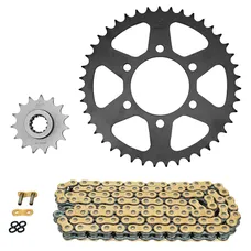 KIT CHAINE ADAPTABLE KAWASAKI 750 Z750 2004>2014 520 15x43 (DIAM COURONNE 80/104/10.5) (DEMULTIPLICATION ORIGINE) -AFAM
