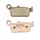 BRAKE PAD SET NEWFREN FOR GAS GAS 300 EC 2000>2010 REAR/SUZUKI 250 RM 1996>2008 REAR/YAMAHA 250 WR X 2008>2013 REAR, 125 YZ 1998>2002 REAR (L 75 mm - H 36 mm - P 10.5 mm) (FD0114SD) (DIRT SINTERED METAL)