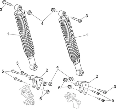Suspension arriere