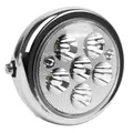PHARE/OPTIQUE SCOOT ELECTRIQUE ADAPTABLE CITYCOCO A LED CHROME (48/60/72V) -P2R