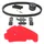 KIT ENTRETIEN MAXISCOOTER ADAPTABLE PIAGGIO 400 MP3 2007>2013 PLAQUETTE ORGANIQUE (PACK 8 PIECES) -SELECTION P2R PREMIUM