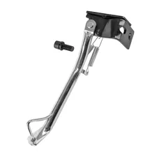 BEQUILLE SCOOT LATERALE ADAPTABLE MBK 50 BOOSTER NG, ROCKET/YAMAHA 50 BWS BUMP, SPY CHROME -REPLAY