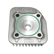 CYLINDER HEAD SCOOTER TOP PERF FOR CPI 50 POPCORN, OLIVER, ARAGON, HUSSAR/GENERIC 50 XOR, IDEO/KEEWAY 50 FOCUS, HURRICANE, MATRIX, F-ACT (FOR CYLINDER CAST IRON 16933)