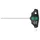 CLE ALLEN/6 PANS MANCHE EN T WERA 454 HEX PLUS 2x100mm NOIR/VERT (VENDU A L'UNITE) -MARQUE ALLEMANDE POUR LES ATELIERS