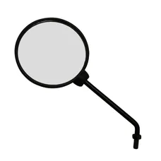 LEFT MIRROR ROND OEM DERBI 50 SENDA 2000 >/GILERA 50 SMT, RCR 2003 >-00H02213671