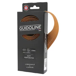 HANDLEBAR TAPE/HANDLEBAR VELOX SOFT GRIP PERFORE CARAMEL - GUIDOLINE