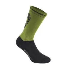 SOCKS/ANKLE SOCKS SUMMER GIST CRANE/SKULL GREEN MILITAIRE 40/43 - HEIGHT 18 cm (PAIR) -5860