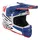 CASQUE CROSS ADULTE PROGRIP 3080 ADVENTURE BLANC/BLEU/ROUGE S (ECE 22.06)