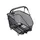REAR BASKET FIL STEEL RACKTIME BASK IT TRUNK BLACK WITH ANSE ON CARRIER (39X26X27 CM) - COMPATIBLE SYSTEM RACKTIME SNAPIT