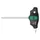 CLE TORX MANCHE EN T WERA 467 HF T25x100mm NOIR/VERT (VENDU A L'UNITE) -MARQUE ALLEMANDE POUR LES ATELIERS