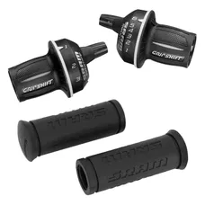MTB SHIFTER SRAM GRIPSHIFT RIGHT MRX 3 X 6-SPEED COMPATIBLE SHIMANO (SOLD AS A PAIR BOXED) - TWIST GRIP
