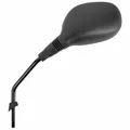 ADAPTABLE REAR-VIEW MIRROR PIAGGIO 125-250-300-400 MP3 LEFT BLACK (CE APPROVED) (CM174708) -MAGNETI MARELLI