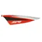 STICKER/STICKER/GRAPHIC BODY PANEL REAR LEFT OEM PIAGGIO APRILIA 50 SR MOTARD 2018 > WHITE 544/RED 885/A-2H002287000A1