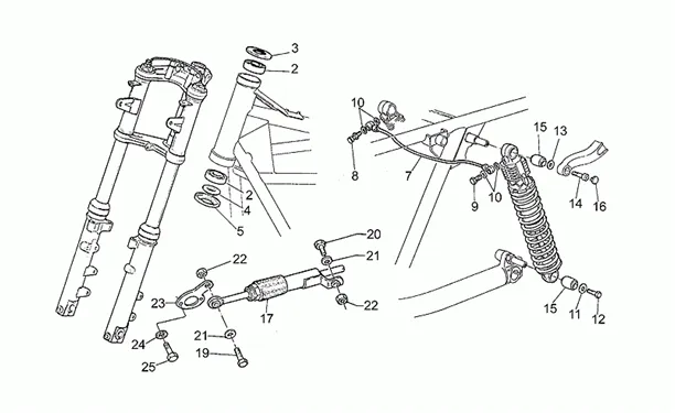 Suspension arriere