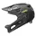 CHILDREN'S BICYCLE HELMET MTB/BMX ABUS YOUDROP FF VELOURS BLACK SIZE S (48-55 cm) ADJUSTMENT ADJUSTMENT DIAL