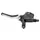 ADAPTABLE SCOOTER BRAKE MASTER CYLINDER REAR YAMAHA 50 AEROX/MBK 50 NITRO BLACK/SILVER LEFT -P2R