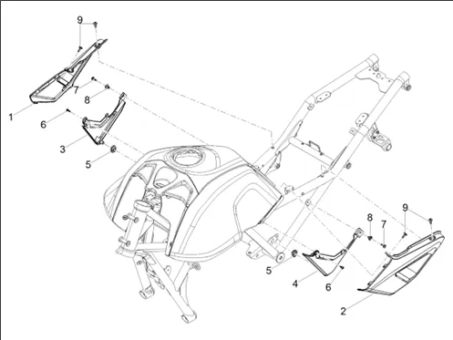 Carrosserie centrale