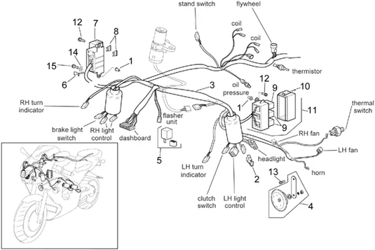 Circuit electrique AV