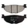 BRAKE PAD SET BREMBO FOR YAMAHA 500 TMAX 2004>2011 REAR, 400 MAJESTY 2004>2013 REAR (SCOOTER CARBON CERAMIC) -07059CC