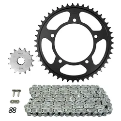 ADAPTABLE CHAIN KIT SUZUKI 650 DL V STROM ABS 2007>2022 525 15X47 (DIAMETER REAR SPROCKET 120/140/10.25) (OEM GEARING) -AFAM