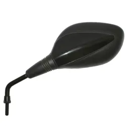 ADAPTABLE REAR-VIEW MIRROR KYMCO 50-125 AGILITY R16 2008>2016, 50 AGILITY RS NAKED 2010>2019, 50-125 SUPER 8 2008> LEFT BLACK (OEM: 00188038/00188001) (CE APPROVED) -P2R